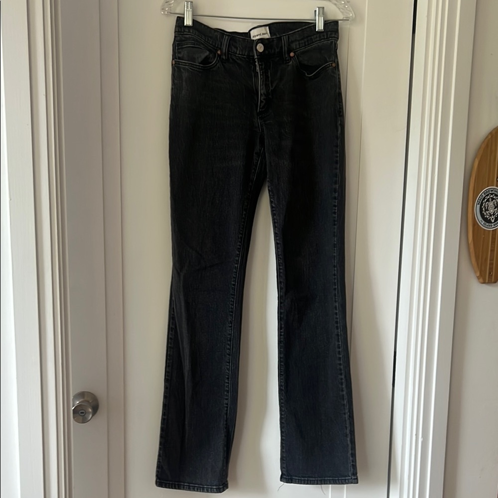 Abrand Black Boot Cut Jeans Classic Style
